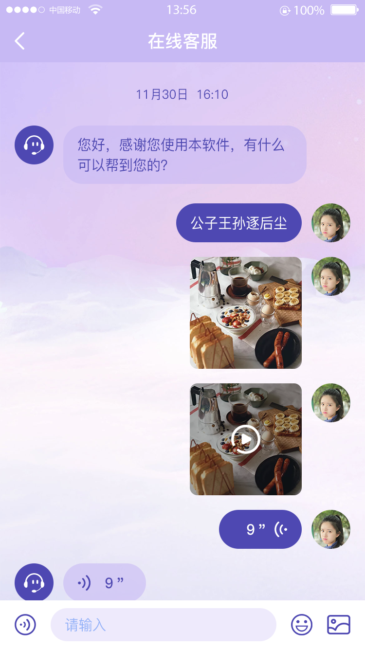 番信APP部分界面图